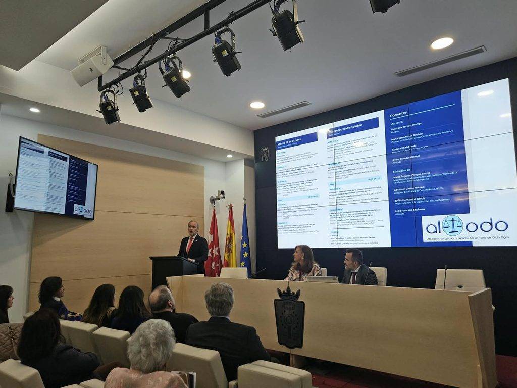 Eugenio Ribón, en el Congreso de ALTODO: «Defender al Turno de Oficio es defender el derecho de defensa»