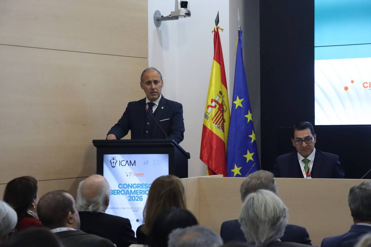 CONGRESO IBEROAMERICANO ICAM 2026 | El ICAM sitúa el arbitraje y la previsibilidad jurídica como factores clave para impulsar los negocios en Iberoamérica 