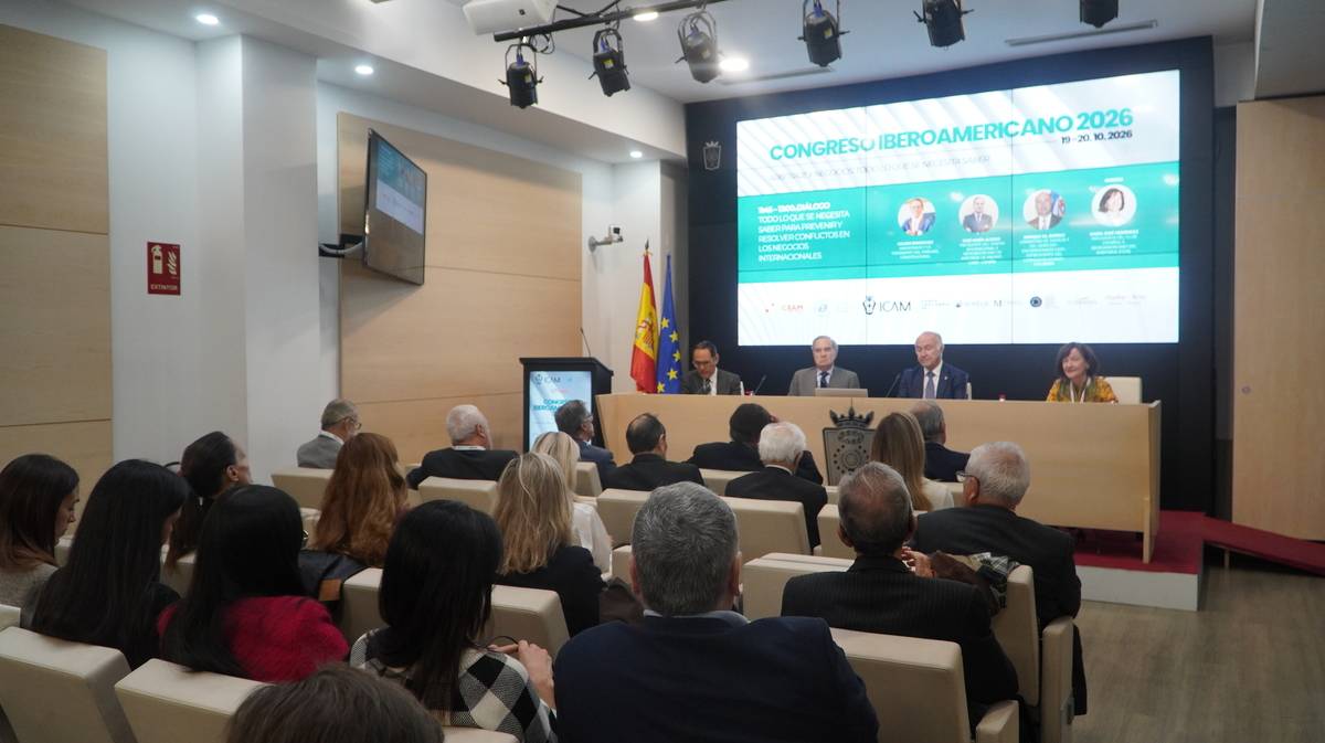 I CONGRESO IBEROAMERICANO / El ICAM reúne a especialistas iberoamericanos para analizar las oportunidades de inversión y el papel del arbitraje en los negocios internacionales