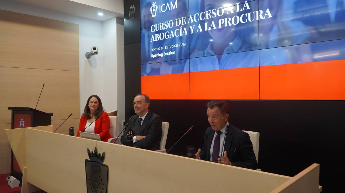 Manuel Marchena inaugura el Curso de Acceso del ICAM: «El contacto humano es irremplazable»