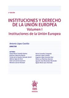 INSTITUCIONES y Derecho de la Unión Europea