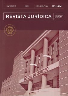 REVISTA jurídica. Universidad Autónoma de Madrid