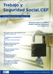 Trabajo y Seguridad Social. CEF