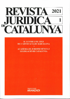 REVISTA jurídica de Catalunya