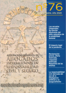 REVISTA de la Asociación Española de Abogados Especializados en Responsabilidad Civil y Seguro