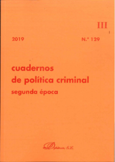 CUADERNOS de política criminal