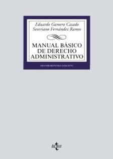 MANUAL básico de Derecho Administrativo